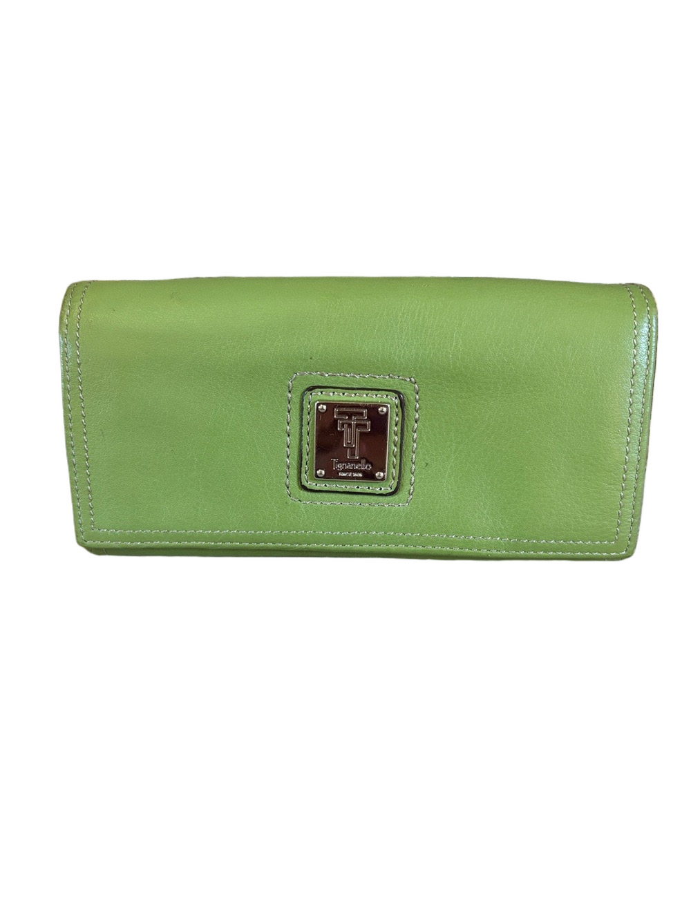 Tignanello green leather wallet